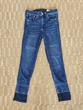 rag & bone indigo skinny jeans